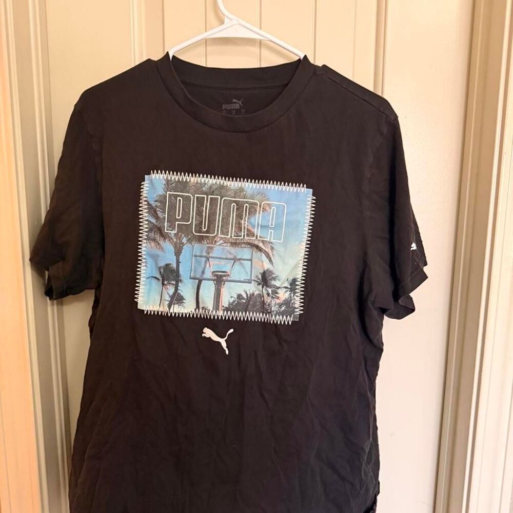 Puma Men's Black T-shirt